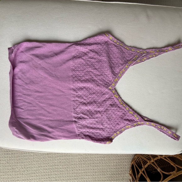 Free People Lilac Knit Tank Top - Picture 3 of 7